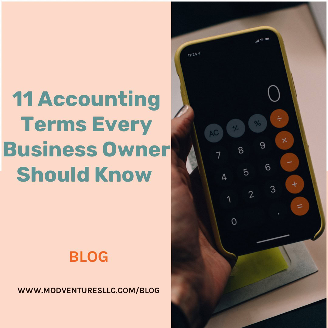 11 Accounting Terms Every Business Owner Should Know