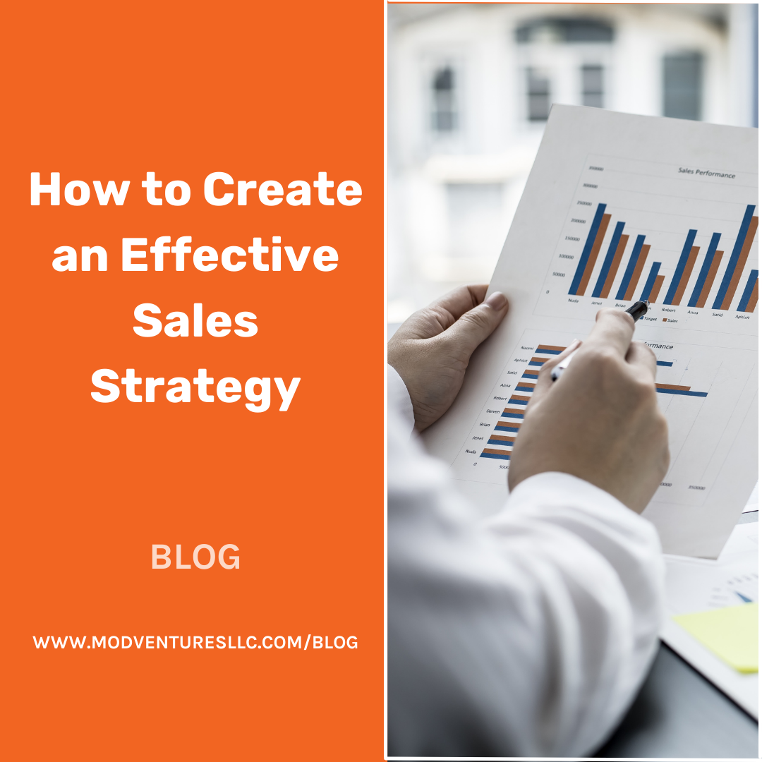 How to create an effective sales strategy using your financial and industry insights.