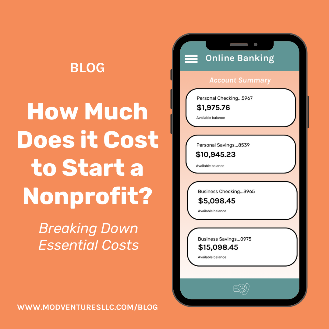 How Much it Costs to Start a Nonprofit | ModVentures LLC